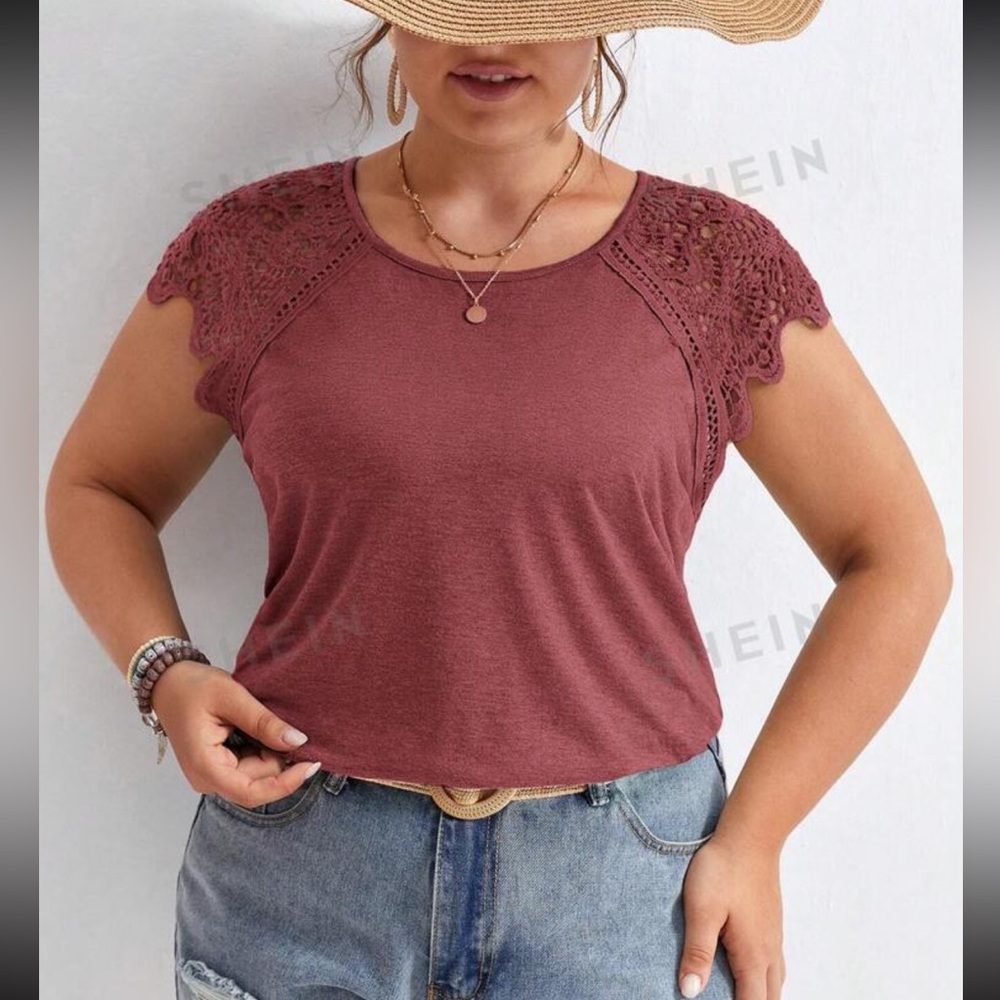 Maroon blouse